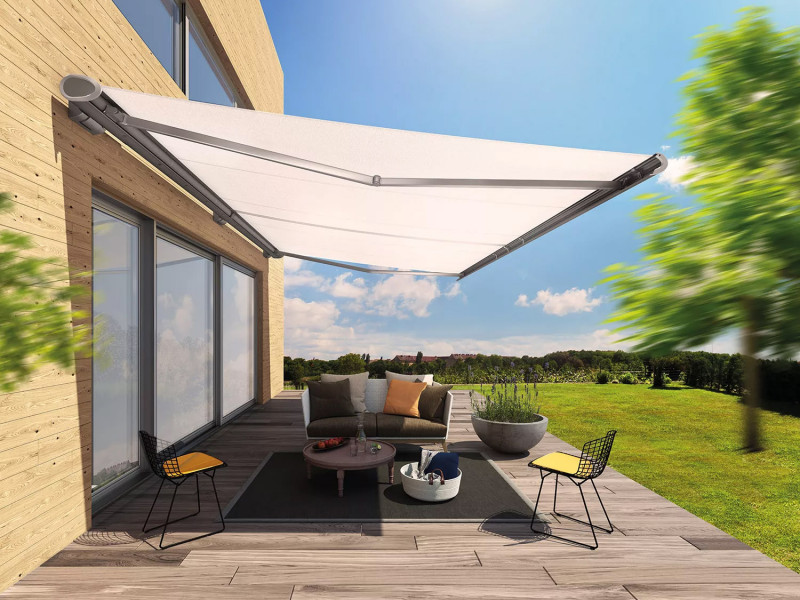 Elektromos napellenző teraszra