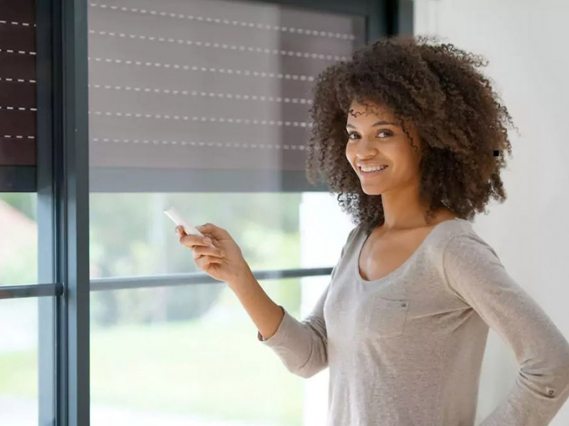 Motoros alumínium redőny